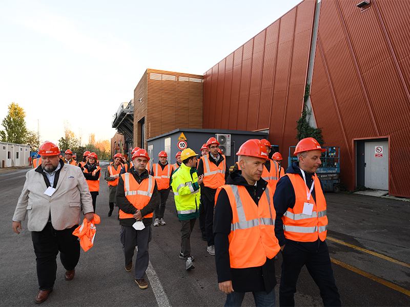 Il LAB di Imola fa visita all’impianto di biometano di S. Agata Bolognese